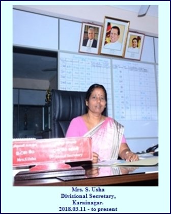 Divisional Secretaries